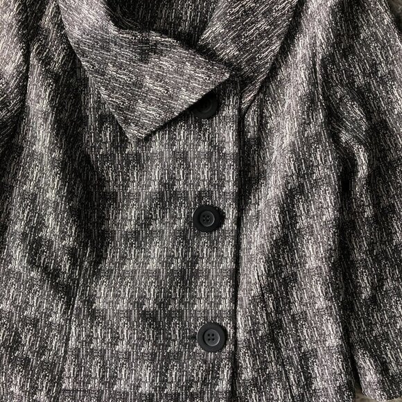 Azure Women's Cropped Single Breasted Jacket Size 16 - Picture 4 of 9